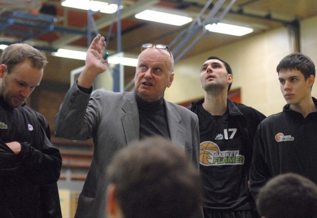 Basketball 2.Bundesliga 2013/14 Grunddurchgang 19.Runde UKJ Mistelbach vs. Basket Flames