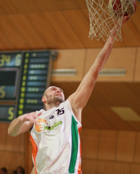 ABL 2013/14 2. Bundesliga Grunddurchgang 20. Runde  BasketFlames vs Wörthersee Piraten, Marko Moric (15)