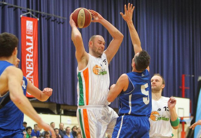 Basketball 2.Bundesliga 2013/14 Semifinale 1.Spiel Basket Flames vs. D.C. Timberwolves
