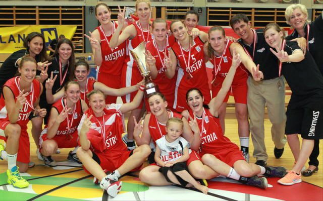 Basketball European Championship for Small Countries Women 2014 Final Team Austria vs. Team Iceland