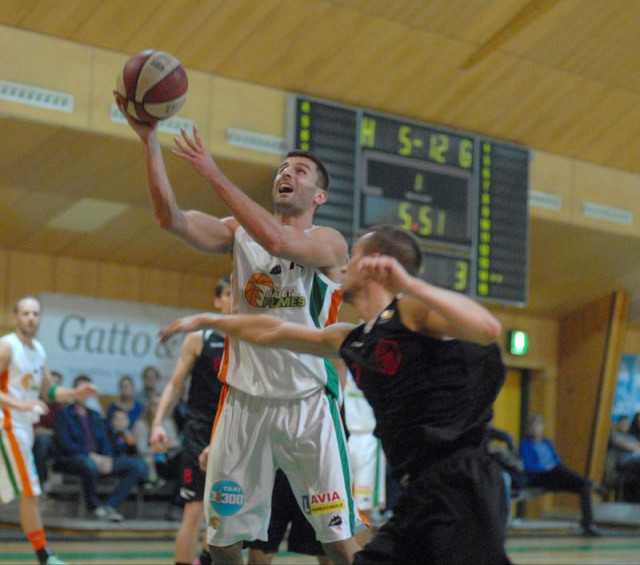 Basketball 2.Bundesliga 2014/15 Grunddurchgang 4.Runde Basket Flames vs. Mistelbach Mustangs