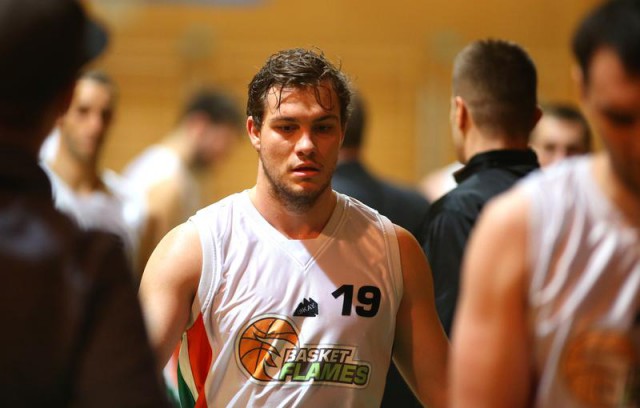 Basketball 2.Bundesliga 2014/15 Grunddurchgang 12.Runde Basket Flames vs. BBU Salzburg