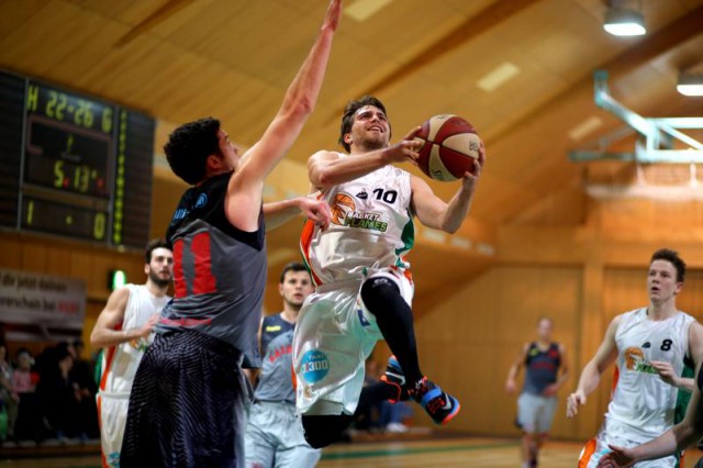 Basketball 2.Bundesliga 2014/15 Grunddurchgang 15.Runde Basketflames vs. Villach Raiders
