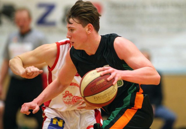 Basketball 2.Bundesliga 2014/15 Grunddurchgang 22.Runde St.Pölten vs. Basket Flames