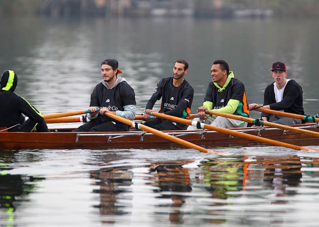 Basketball ABL 2015/16 Ruderregatta BC Vienna vs BK Dukes Klosterneuburg vs. Basketflames vs D.C.Timberwolves