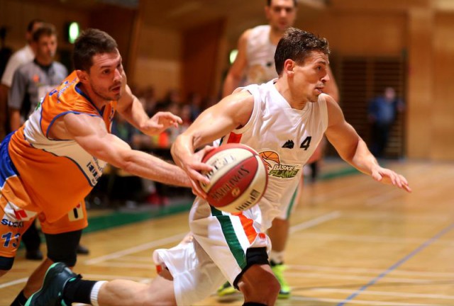 Basketball 2.Bundesliga 2015/16 Grunddurchgang 6.Runde Basketflames vs. BBU Salzburg