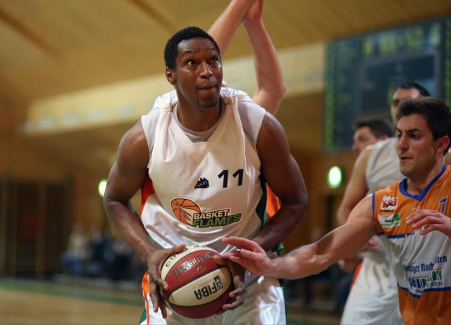 Basketball 2.Bundesliga 2015/16 Grunddurchgang 6.Runde Basketflames vs. BBU Salzburg