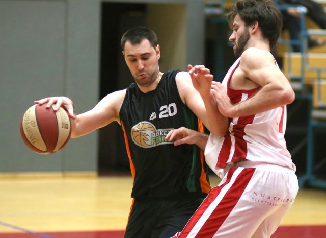 Basketball 2.Bundesliga 2014/15 Grunddurchgang 22.Runde St.Pölten vs. Basket Flames