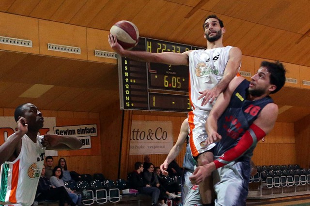Basketball 2.Bundesliga 2015/16 Grunddurchgang 18.Runde Basketflames vs. Villach Raiders