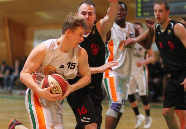 Basketball 2.Bundesliga 2015/16 Grunddurchgang 10.Runde Basketflames vs. Mistelbach Mustangs