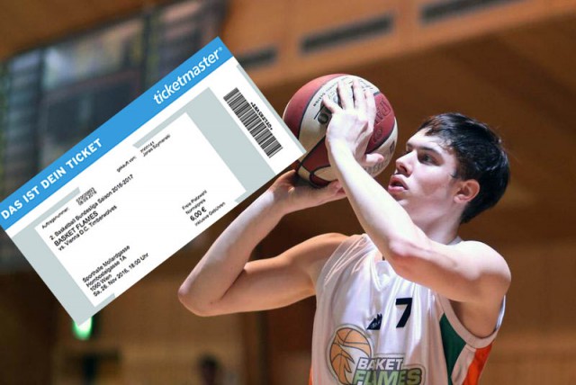 Basketball 2.Bundesliga 2015/16 Grunddurchgang 18.Runde Basketflames vs. Villach Raiders