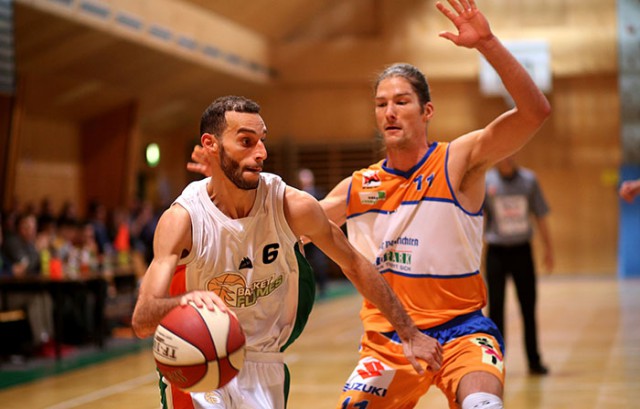 Basketball 2.Bundesliga 2015/16 Grunddurchgang 8.Runde Basketflames vs. BBU Salzburg